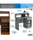 Modern Office Desk With Hutch