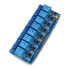 Фото #2 товара Optoisolation relay module 8 channel - 10A/250VAC contacts - 12V coil - blue