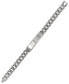 ფოტო #1 პროდუქტის Sutton Stainless Steel Curb Link Chain Id Bracelet