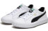 Фото #3 товара PUMA Court Breaker Lthr 轻便 低帮 板鞋 男女同款 白 / Кроссовки PUMA Court Breaker Lthr 366078-02