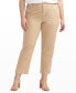 Plus Size Chino Tailored Cropped Pants