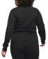 ფოტო #10 პროდუქტის Women's 3-Stripe Tricot Track Jacket, XS-4X