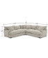 Фото #10 товара Rhyder 3-Pc. 'L' Shaped Fabric Sectional Sofa, Created for Macy's