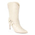 COCONUTS by Matisse Avaline Pointed Toe Pull On Womens Off White Casual Boots A 9 - фото #2