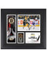 Фото #1 товара David Pastrnak Boston Bruins Framed 15" x 17" Player Collage with a Piece of Game-Used Puck