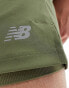 New Balance Ac lined short 5" in green