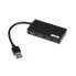 Фото #1 товара USB-разветвитель Ibox IUH3F56 Чёрный
