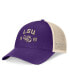 ფოტო #1 პროდუქტის Men's Purple LSU Tigers Heritage Waylon Trucker Adjustable Hat