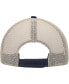 ფოტო #5 პროდუქტის Men's Navy, Natural Trawler Clean Up Snapback Hat