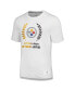 Men's White Pittsburgh Steelers Miles T-shirt