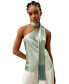 Фото #1 товара Women's One-shoulder Top With Tassel Scarf for Women
