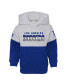 Infant Boys and Girls Royal, Heather Gray Los Angeles Dodgers Playmaker Pullover Hoodie and Pants Set