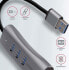 Фото #6 товара HUB USB Axagon 1x RJ-45 + 3x USB-A 3.2 Gen1 (HMA-GL3AP)