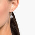 Swarovski施华洛世奇 跳动的心 镀铑穿孔 耳环 女款 白色 礼物 / Серьги Swarovski 5504652