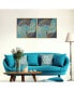 Фото #4 товара Картина на холсте с рамой Chic Home decor Veneta абстрактный дизайн 15" x 31"