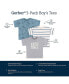 ფოტო #8 პროდუქტის Toddler Boys Short Sleeve T-Shirts, 3 Pack