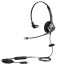 ALLNET 8805-8.1MS - Headset - Head-band - Office/Call center - Black - Monaural - Wired