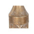 Vase Home ESPRIT Golden Metal 18 x 18 x 97 cm