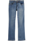 Фото #1 товара Kid Medium Blue Wash Boot-Cut Jeans 4R