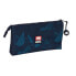 Triple Carry-all Eckō Unltd. Peaks Navy Blue 22 x 12 x 3 cm