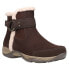 Фото #2 товара Easy Spirit Elinor Round Toe Zippered Pull On Booties Womens Brown Casual Boots