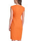 Women's Twist-Front Sheath Dress