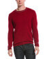Qi Cashmere Contrast Trim Cashmere Sweater Men's