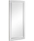 Moderno Squared Corner Beveled Rectangle Wall Mirror, 54" x 24" x 1.18"