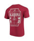 Фото #3 товара Men's Crimson Alabama Crimson Tide Comfort Colors Campus Icon T-shirt