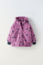Water-repellent and wind resistant ski collection polka dot jacket