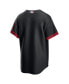 ფოტო #4 პროდუქტის Men's Black Cincinnati Reds 2023 City Connect Replica Jersey