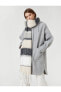Фото #2 товара Пальто Koton Oversized Wool Blend Coat