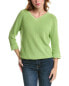 Фото #1 товара Edinburgh Knitwear Shaker Knit Sweater Women's