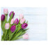 Фото #1 товара Скатерть тканевая tischsetmacher фиолетовая Лиловые Тюльпаны (набор из 12 шт)