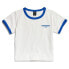 Фото #3 товара G-STAR Cropped Baby Brother Ringer short sleeve T-shirt