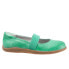 Фото #1 товара Softwalk High Point Womens Green Extra Narrow Mary Jane Flats Shoes