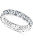 ფოტო #1 პროდუქტის Diamond Emerald-Cut Eternity Band (4 ct. t.w.) in 14k Gold (Also in Platinum)