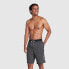 Speedo Men's 9" Solid Swim Shorts - Heathered Gray S