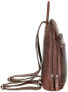 Фото #3 товара Мужской повседневный городской рюкзак кожаный коричневый Jack Georges Voyager Small Backpack 7835 (Honey)