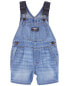 Фото #7 товара Baby Denim Shortalls: Hickory Stripe Strap Remix 6M