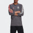 Фото #3 товара adidas REAL SWT TOP 皇马足球运动套头卫衣 男款 淡灰 / Толстовка Adidas REAL SWT TOP FQ7908