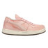 Фото #1 товара Diadora Mi Basket Row Cut Suede Used Lace Up Womens Pink Sneakers Casual Shoes