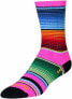 Фото #1 товара SockGuy Crew Siesta Socks - 6 inch, Pink/Multi-Color, Small/Medium