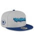 ფოტო #1 პროდუქტის Men's Gray/Blue Track house Racing Graffiti 9forty Adjustable Hat