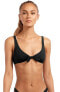 Фото #1 товара Vitamin A Women's 181803 Tie Front Classic Bikini Top Swimwear Size S