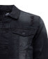 Фото #3 товара Men's Slim Washed Denim Jacket