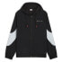 Фото #1 товара Puma Amg Woven Full Zip Jacket Mens Black Casual Athletic Outerwear 62502601