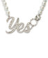 Фото #2 товара Kleinfeld faux Stone YES Imitation Pearl Statement Necklace