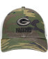 Men's '47 Camo Green Bay Packers Branson Clean Up Trucker Hat