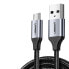 Kabel przewód USB - micro USB 1m szary